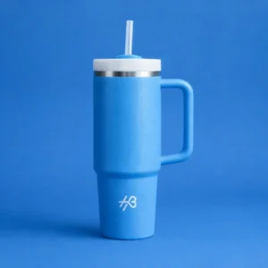 Blissful Blue Insulated Travel Mug 1200ml – Custom Engraving