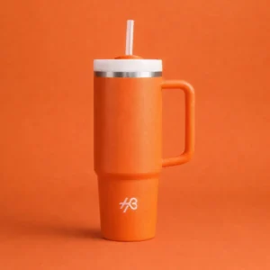Orange 1200ml Insulated Tumbler – Custom Engraving