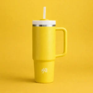 Yellow 1200ml Insulated Tumbler – Custom Engraving