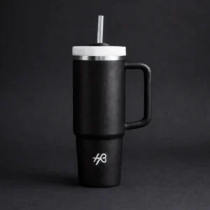 Matte Black 1200ml Insulated Tumbler – Custom Engraving